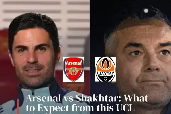 Arsenal vs Shakhtar featured image